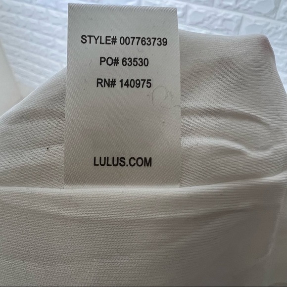 Lulu’s Fashionable Find White Lace Long Sleeve Romper - Picture 7 of 7